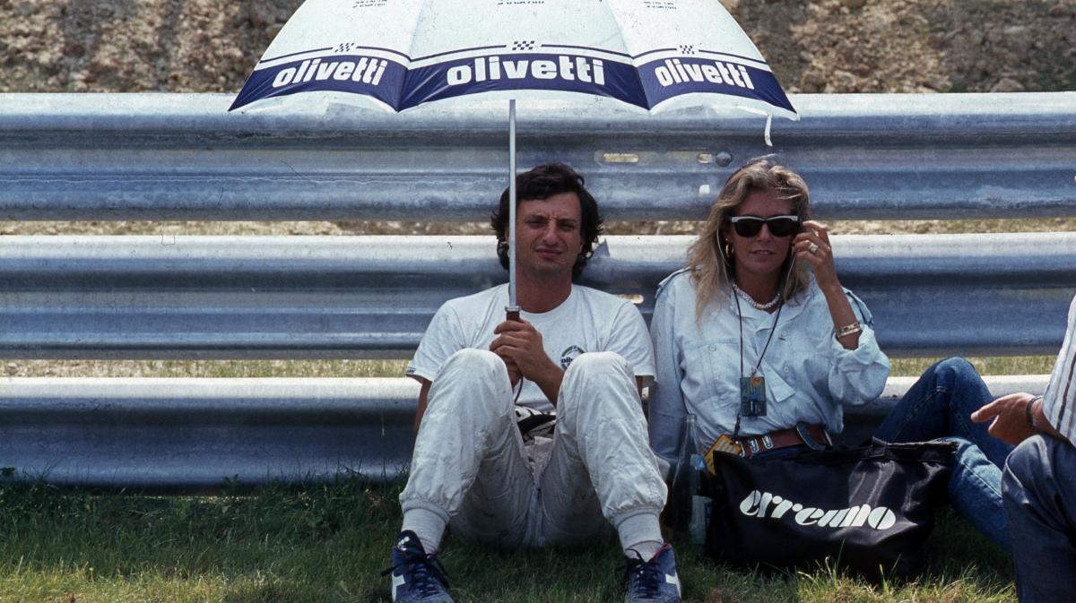 1986.  Hungaroring Riccardo Patrese, a Brabham-BMW csapat versenyzője